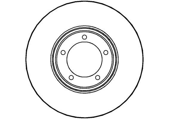 NATIONAL Тормозной диск NBD1310