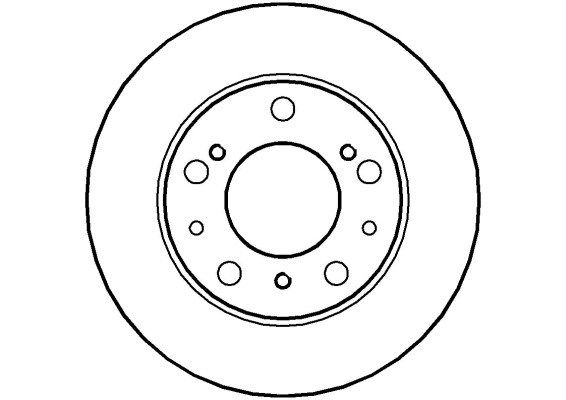 NATIONAL Тормозной диск NBD132
