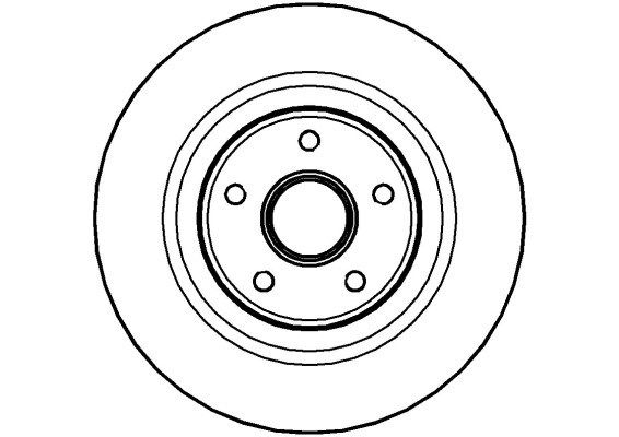 NATIONAL Тормозной диск NBD1418