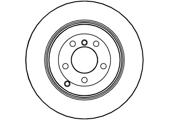 NATIONAL Тормозной диск NBD1424