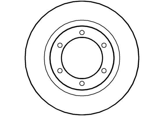 NATIONAL Тормозной диск NBD147