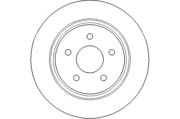 NATIONAL Тормозной диск NBD1784