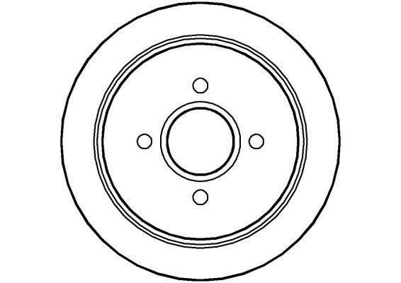 NATIONAL Тормозной диск NBD319