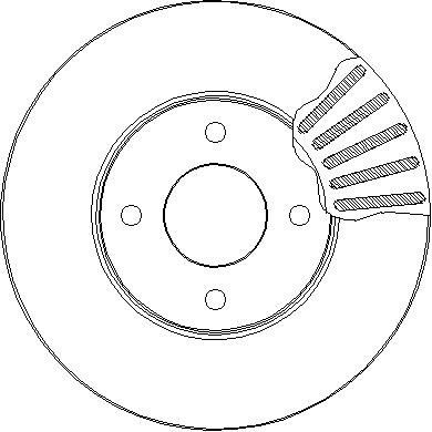 NATIONAL Тормозной диск NBD637