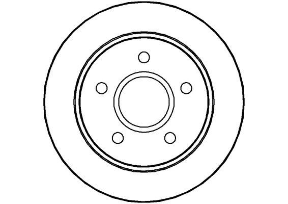 NATIONAL Тормозной диск NBD797