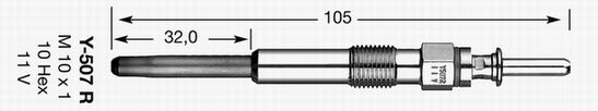 NGK Kvēlsvece 4600