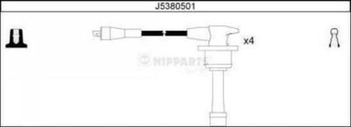 NIPPARTS Комплект проводов зажигания J5380501