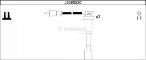 NIPPARTS Augstsprieguma vadu komplekts J5380520