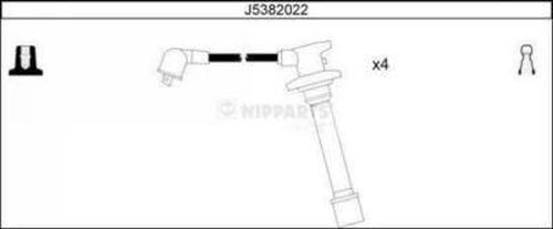 NIPPARTS Комплект проводов зажигания J5382022