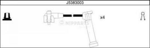 NIPPARTS Комплект проводов зажигания J5383003