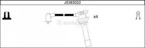 NIPPARTS Augstsprieguma vadu komplekts J5383022