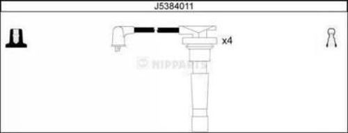 NIPPARTS Комплект проводов зажигания J5384011