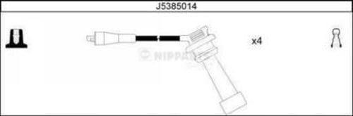 NIPPARTS Комплект проводов зажигания J5385014