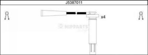 NIPPARTS Комплект проводов зажигания J5387011