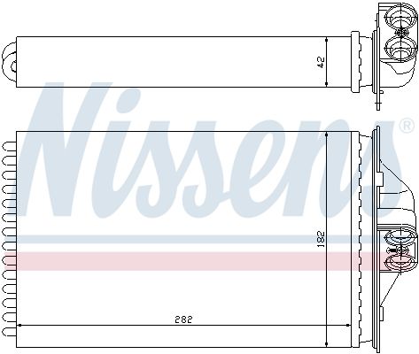 NISSENS Siltummainis, Salona apsilde 70975