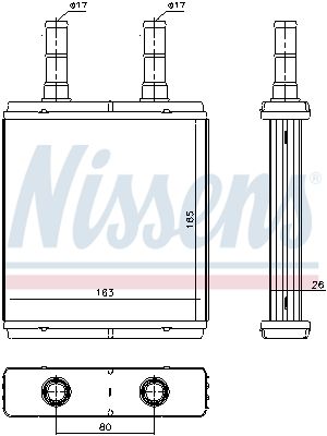 NISSENS Siltummainis, Salona apsilde 77613