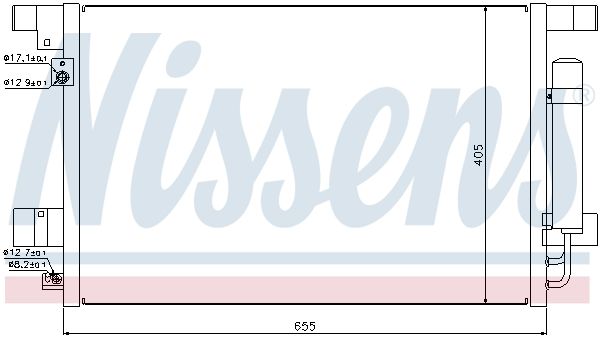 NISSENS Kondensators, Gaisa kond. sistēma 940029
