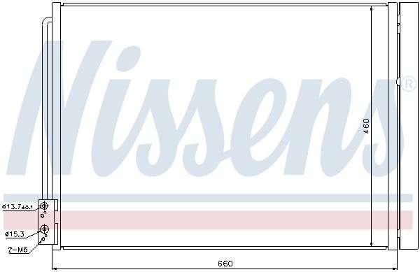 NISSENS Kondensators, Gaisa kond. sistēma 940110