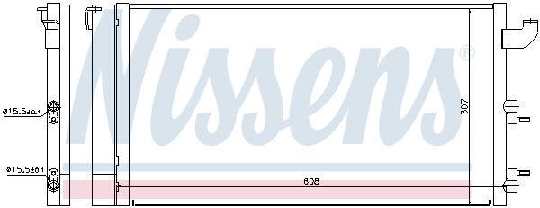 NISSENS Kondensators, Gaisa kond. sistēma 940173