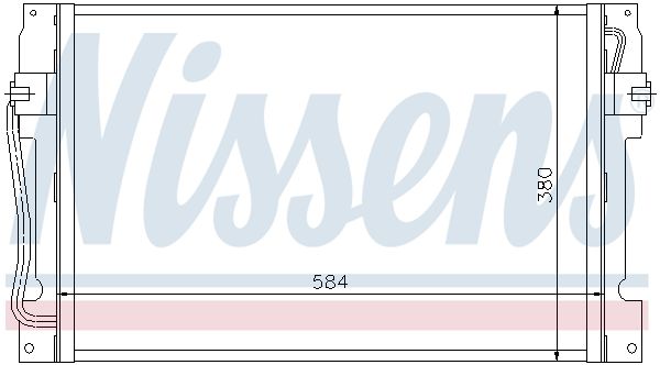 NISSENS Kondensators, Gaisa kond. sistēma 94182