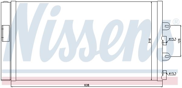 NISSENS Kondensators, Gaisa kond. sistēma 94669