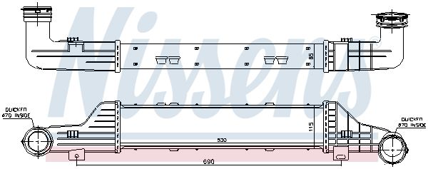 NISSENS Starpdzesētājs 96784