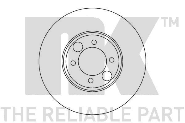 NK Тормозной диск 201216