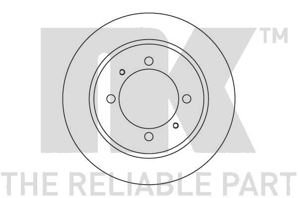 NK Тормозной диск 203027