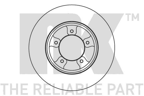 NK Тормозной диск 204561
