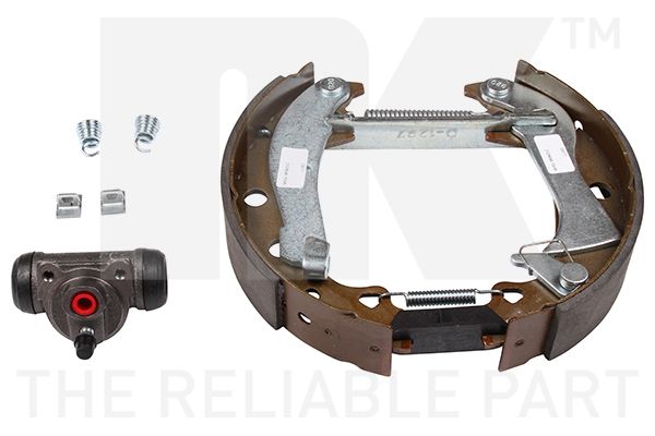 NK Комплект тормозов, барабанный тормозной механизм 449923001