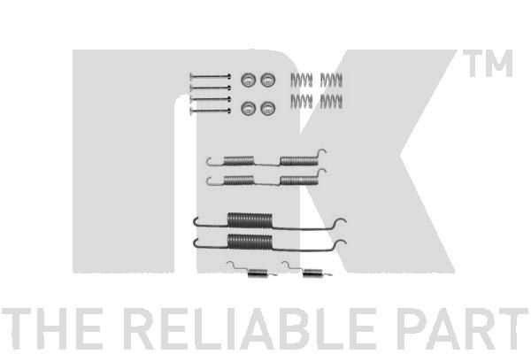 NK Комплектующие, тормозная колодка 7933727