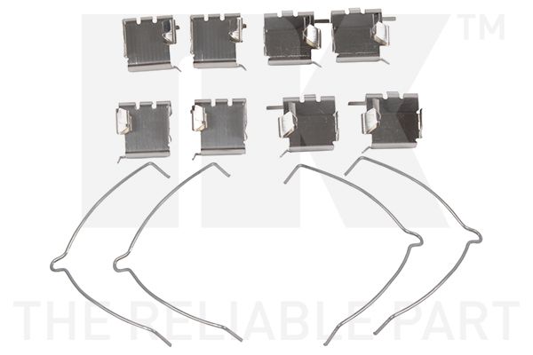 NK Комплектующие, колодки дискового тормоза 7945289