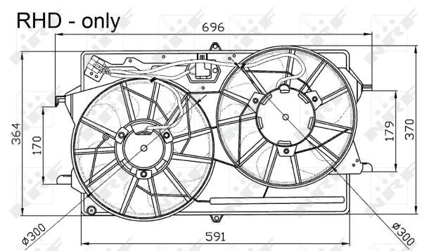 NRF Ventilators, Motora dzesēšanas sistēma 47033