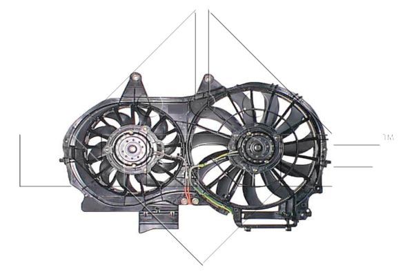 NRF Ventilators, Motora dzesēšanas sistēma 47205