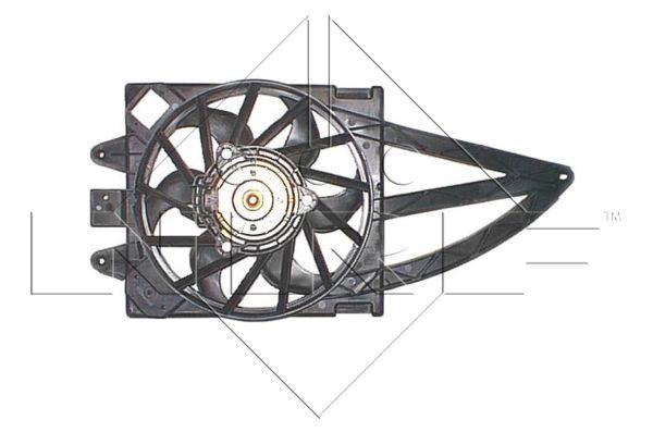 NRF Ventilators, Motora dzesēšanas sistēma 47240