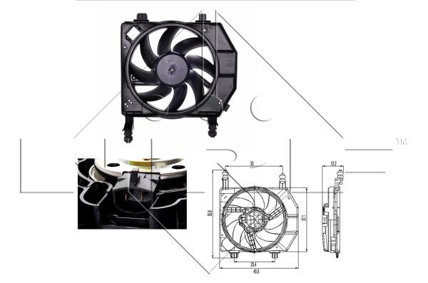 NRF Ventilators, Motora dzesēšanas sistēma 47261