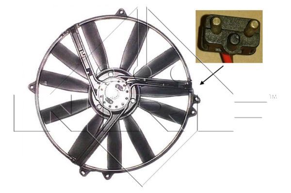 NRF Ventilators, Motora dzesēšanas sistēma 47300