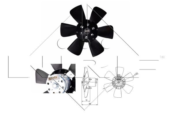 NRF Ventilators, Motora dzesēšanas sistēma 47390
