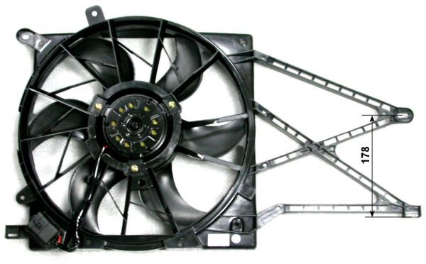 NRF Ventilators, Motora dzesēšanas sistēma 47582
