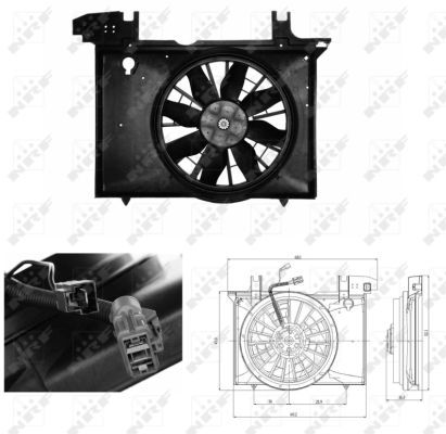 NRF Ventilators, Motora dzesēšanas sistēma 47703