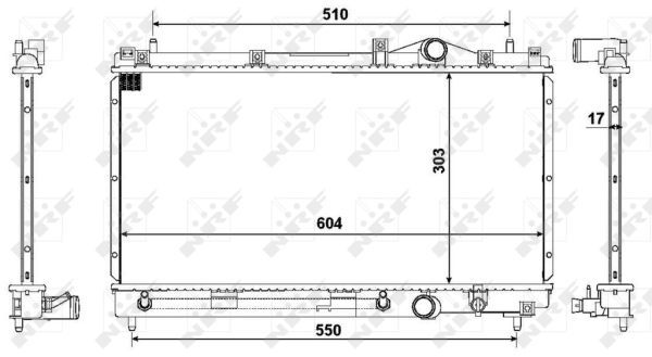 NRF Radiators, Motora dzesēšanas sistēma 50332