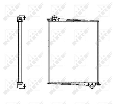 NRF Radiators, Motora dzesēšanas sistēma 509598