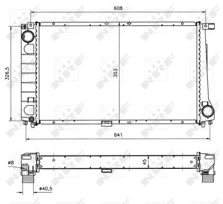 NRF Radiators, Motora dzesēšanas sistēma 51568