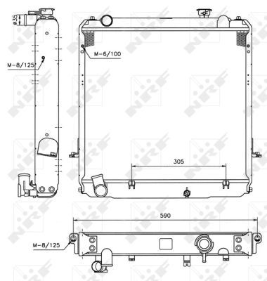 NRF Radiators, Motora dzesēšanas sistēma 52185