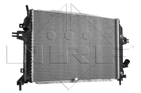 NRF Радиатор, охлаждение двигателя 53082