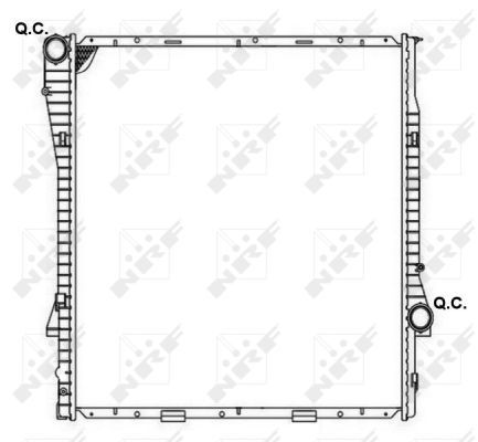 NRF Radiators, Motora dzesēšanas sistēma 53183