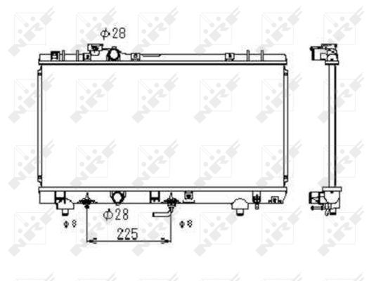 NRF Radiators, Motora dzesēšanas sistēma 53349