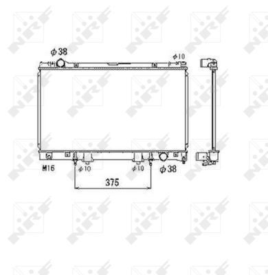 NRF Radiators, Motora dzesēšanas sistēma 53468