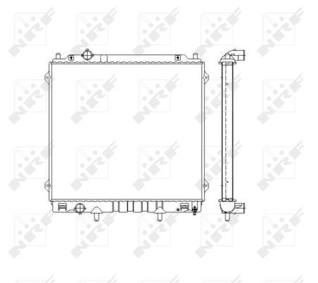 NRF Radiators, Motora dzesēšanas sistēma 53480