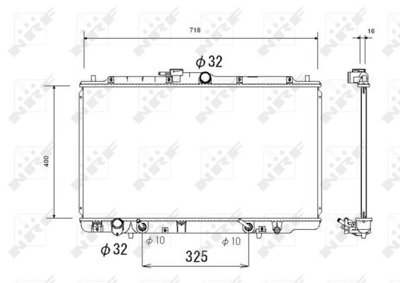 NRF Radiators, Motora dzesēšanas sistēma 53744